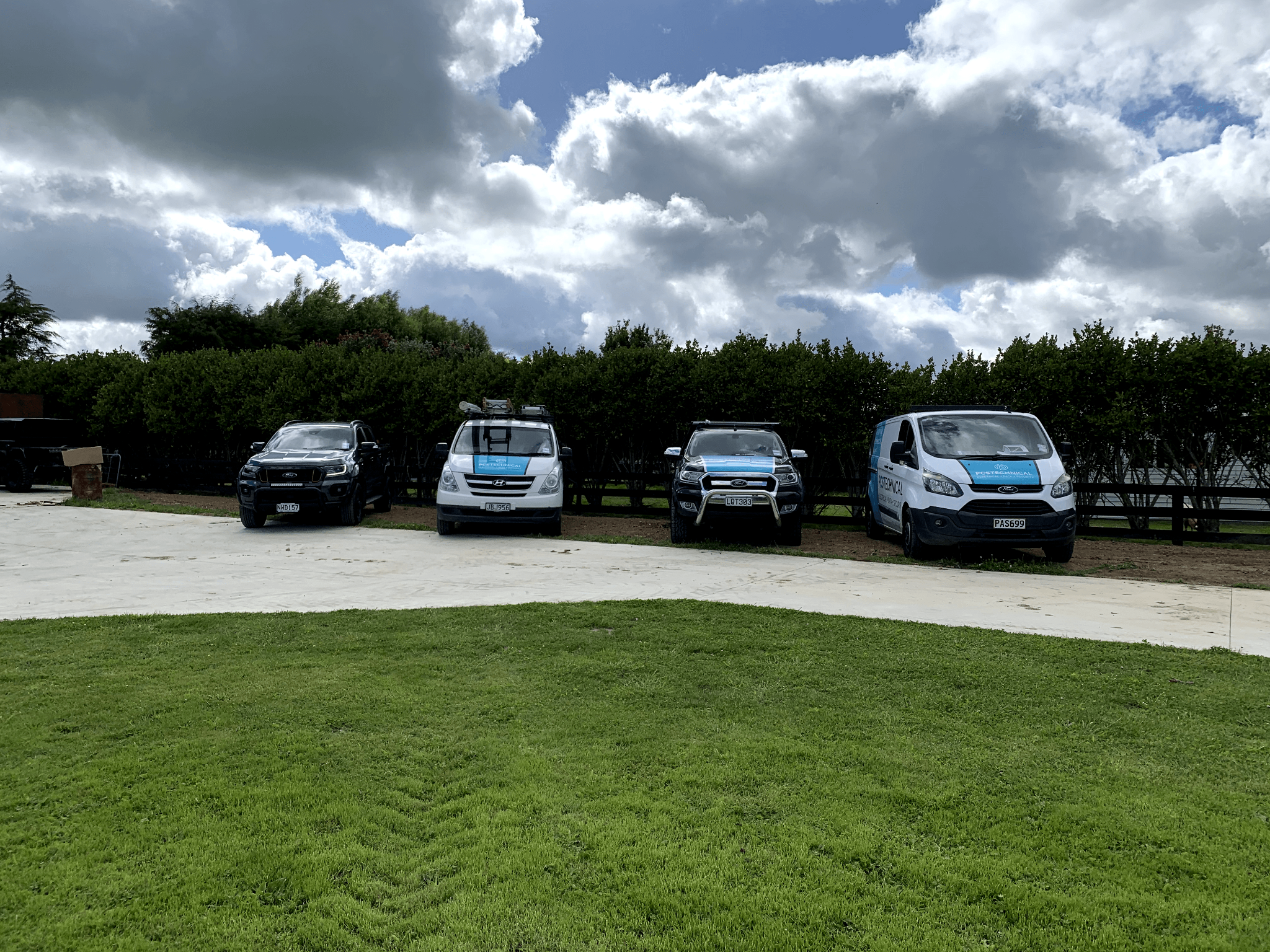 PCS Technical vehicles ready for deployment