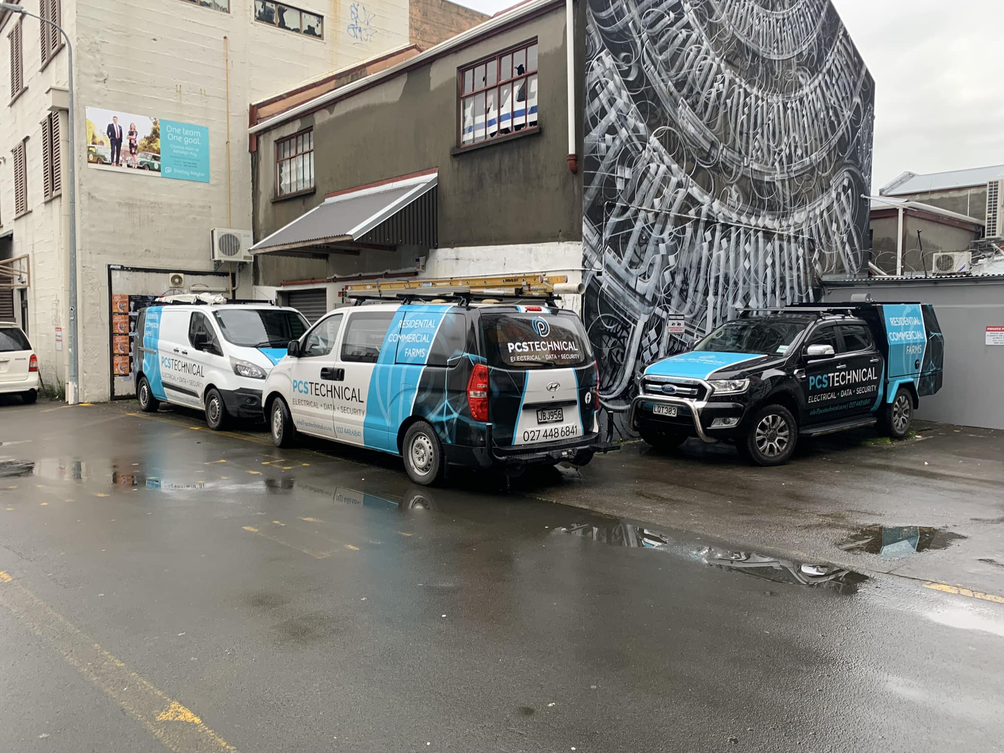 PCS Technical fleet on site